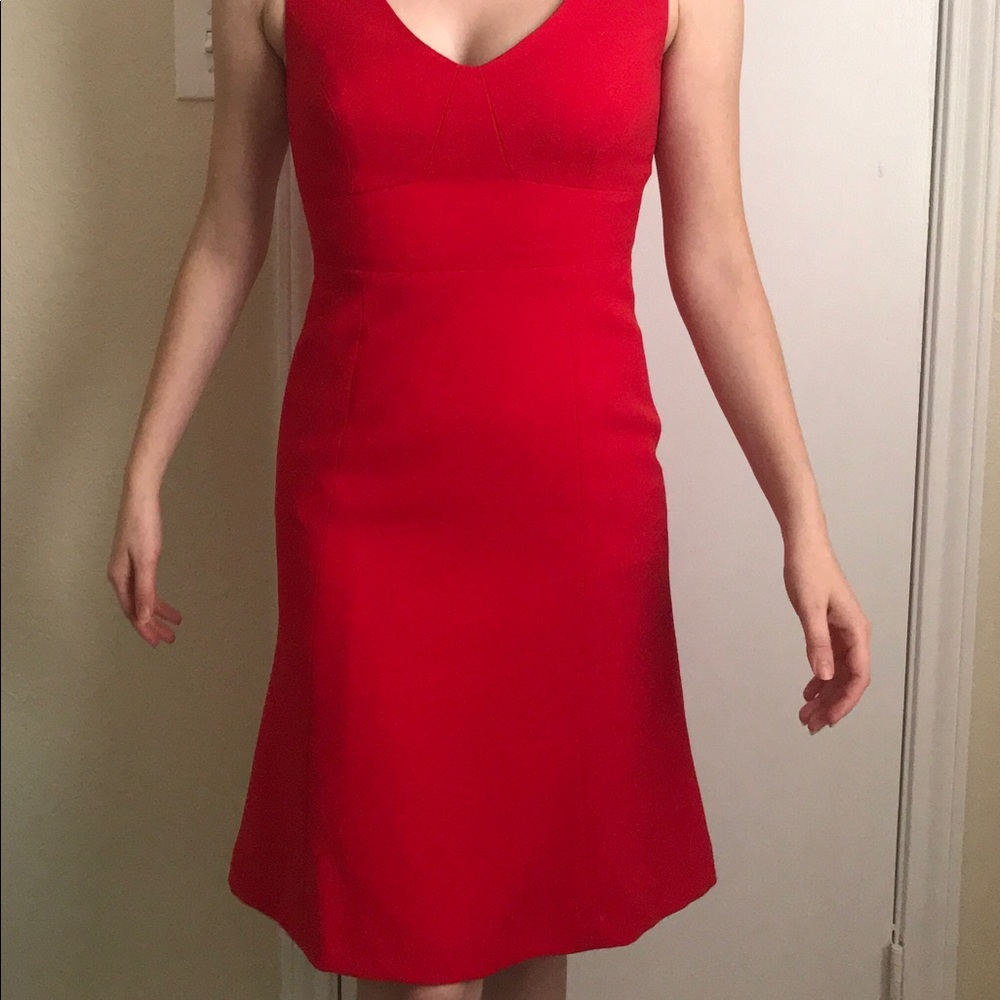 Red dress